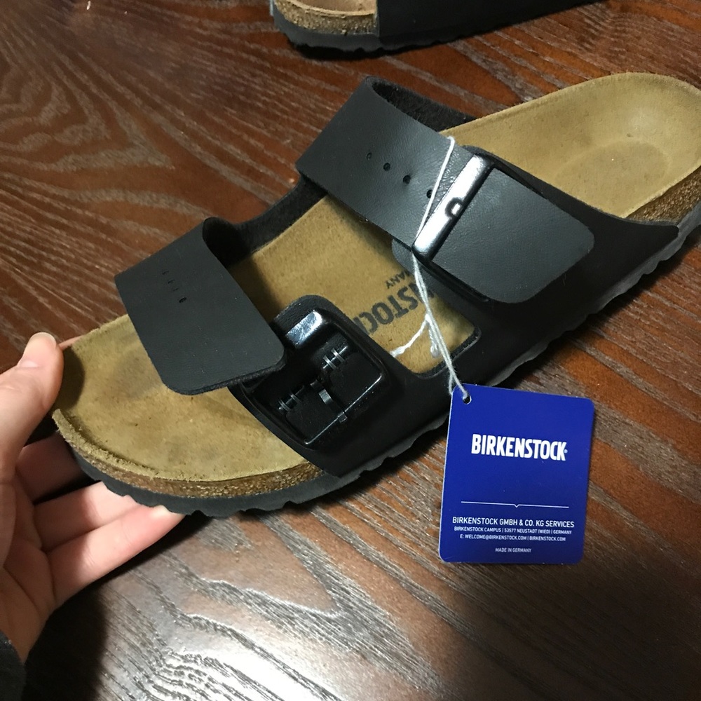 Black Birkenstocks